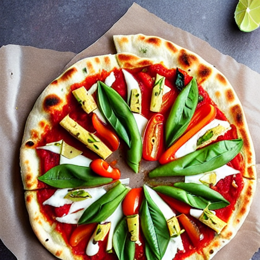 Vegan Cretan Pizza