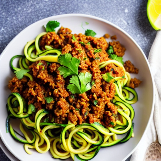 Keto Picadillo Pasta