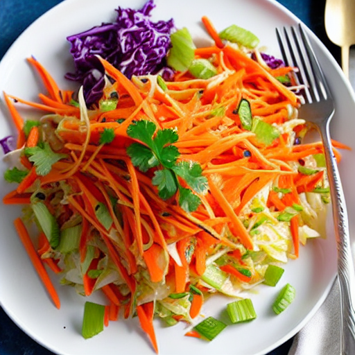Cabbage and Carrot Slaw