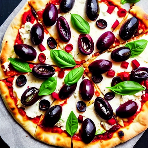 Kalamata Olive Pizza