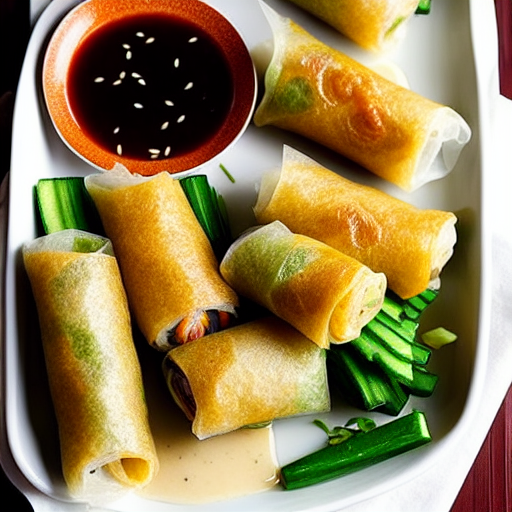 Crispy Rice Paper Rolls