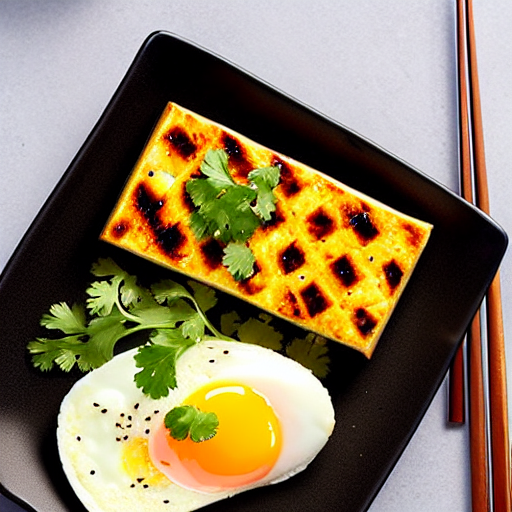 Yaki Tofu with Egg