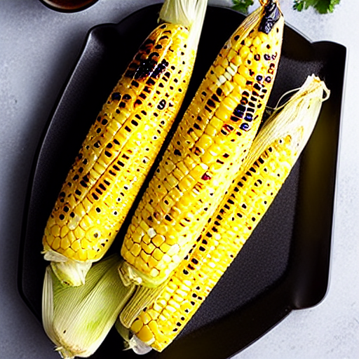 Grilled Corn with Butter