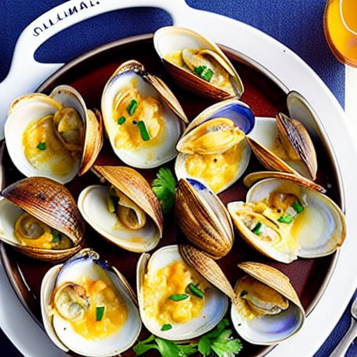 Baked Clams with Cheese