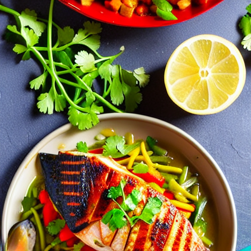 Poisson à la Méchouia
