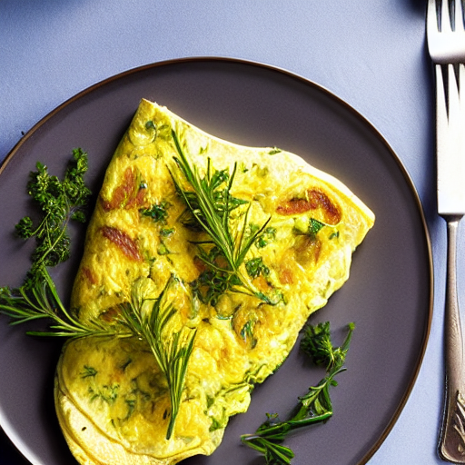 Omelette aux Fines Herbes