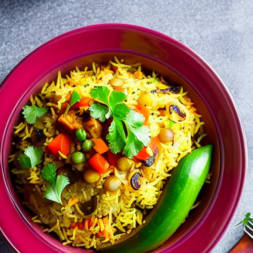 Vegetable Biryani Bowl