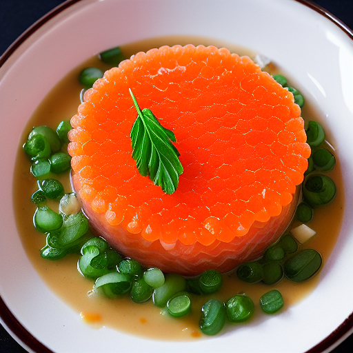 Salmon Roe Pudding
