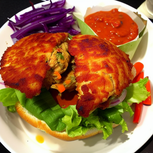 Burgers de Poulet Basquaise