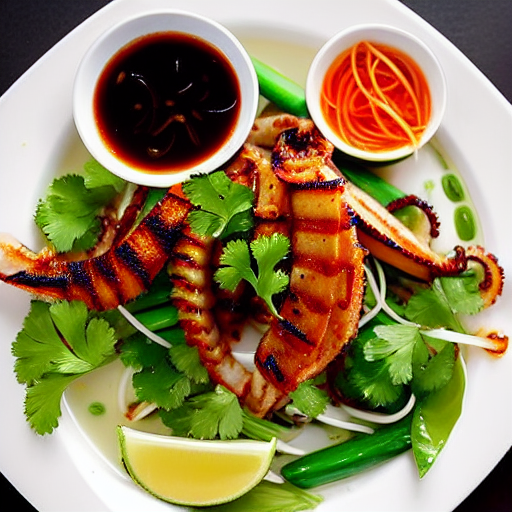 Mực Nướng Sả