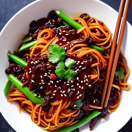 Vegetable Jajangmyeon