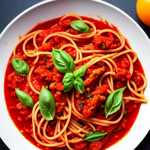 Pasta with Tomato Sauce