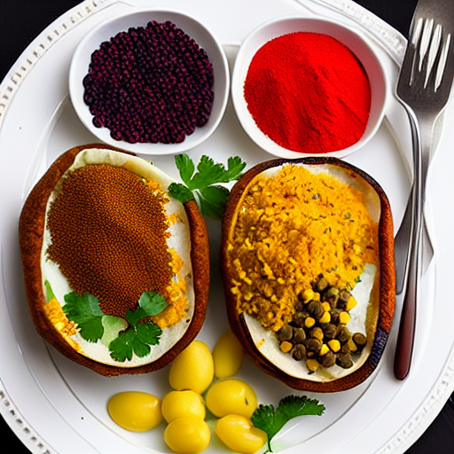Kumpir with Spices