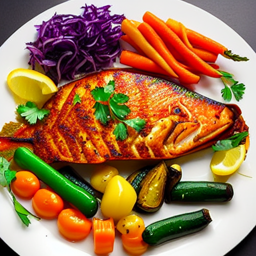 Baked Fish with Vegetables