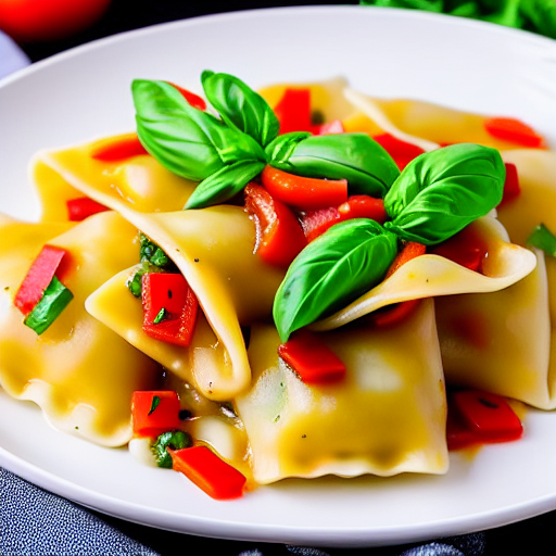 Pasta con Ravioli