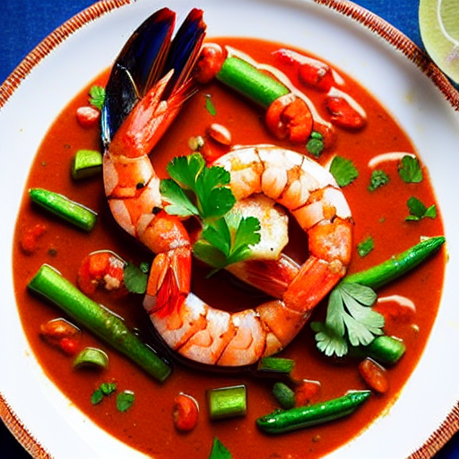 Mrouzia aux Crevettes