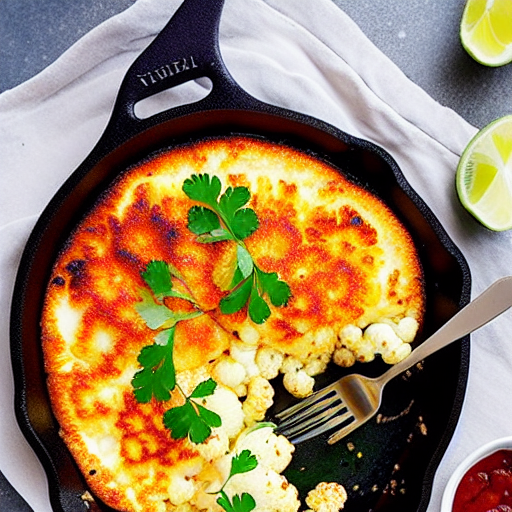 Cauliflower Saganaki