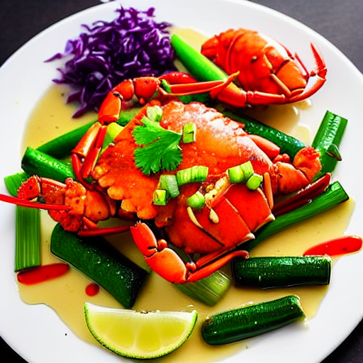 Wok-Fried Lobster
