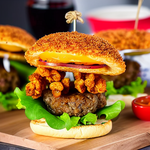 Hamburguesa de Chicharrón