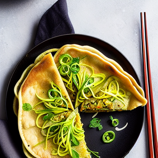 Zucchini Jianbing