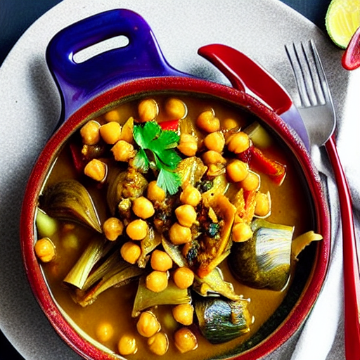Tajine with Artichokes