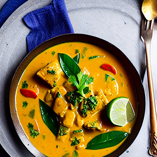 Fish Curry with Coconut