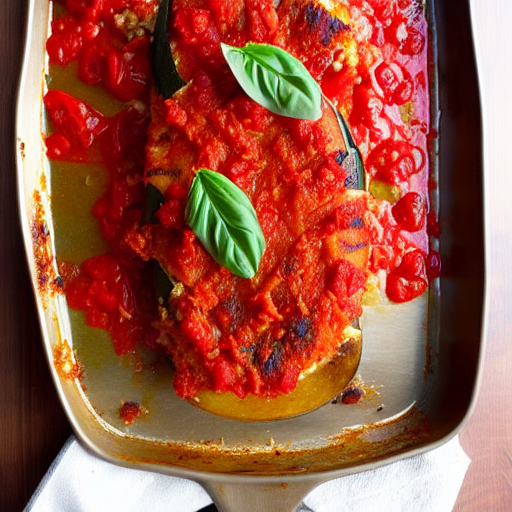Eggplant and Tomato Bake
