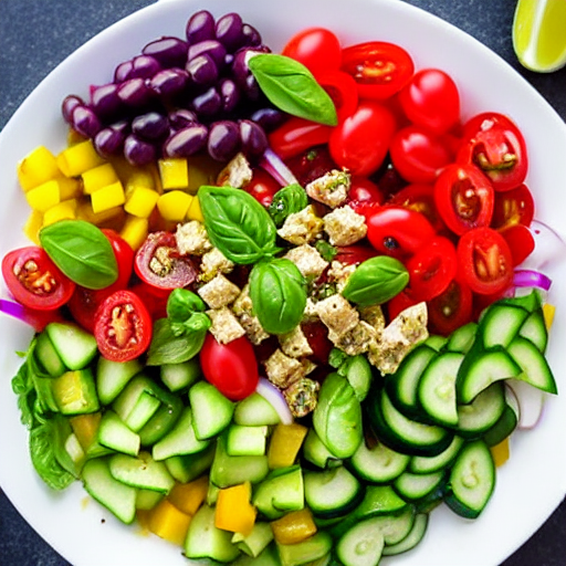 Salata Me Kavourmas