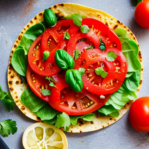 Tostada con Tomate