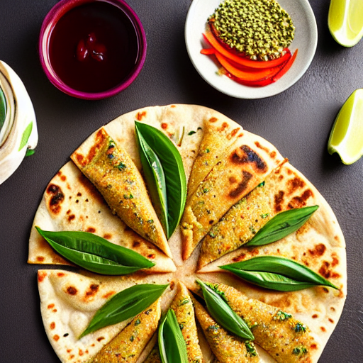 Vegetarian Manakish