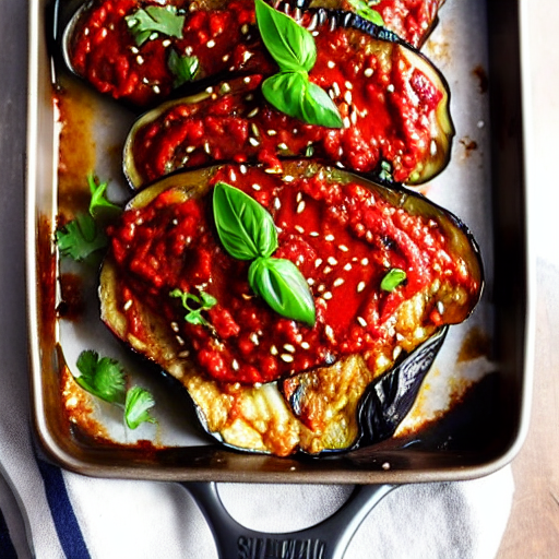 Keto Baked Eggplant