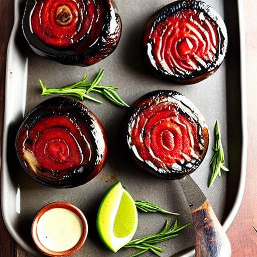Grilled Portobello Mushrooms