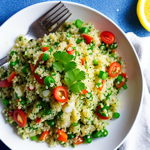Cauliflower Rice Tabbouleh
