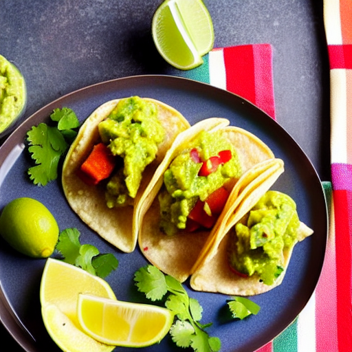 Tacos de Pescado al Guacamole
