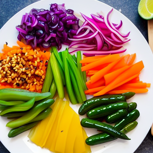 Korean Pickled Vegetables