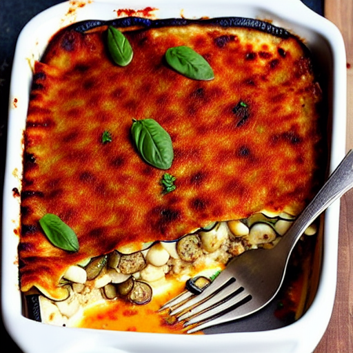 Baked Eggplant Moussaka
