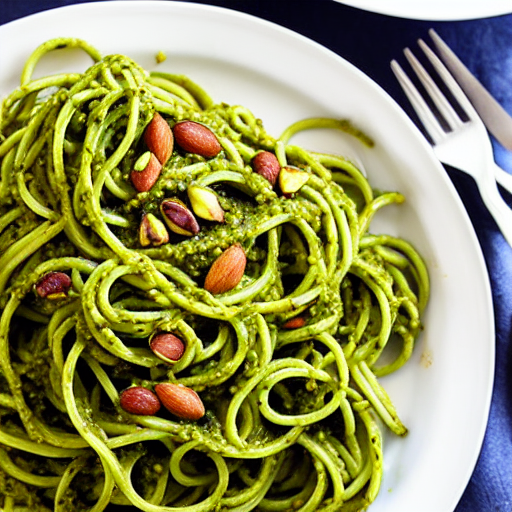Pasta alla Pesto di Pistacchi