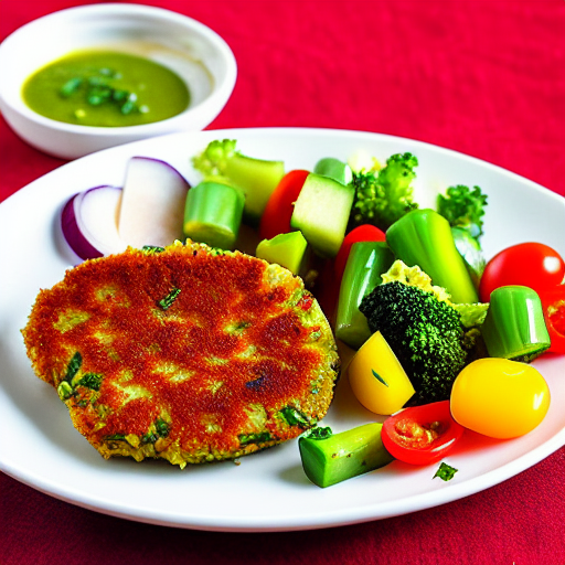 Keto Vegetable Cutlet