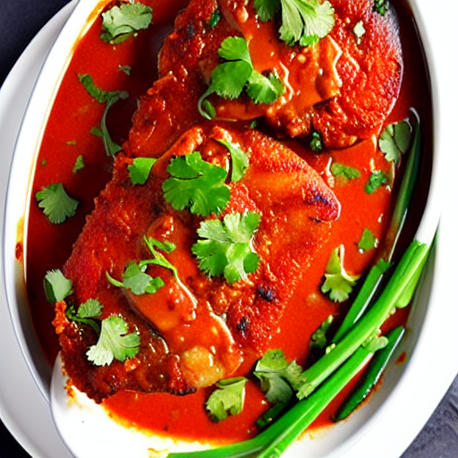 Baked Chili Garlic Fish