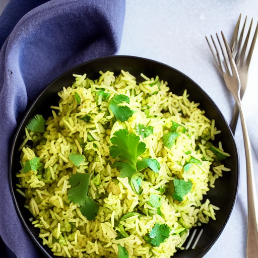 Vegan Cilantro Lime Rice