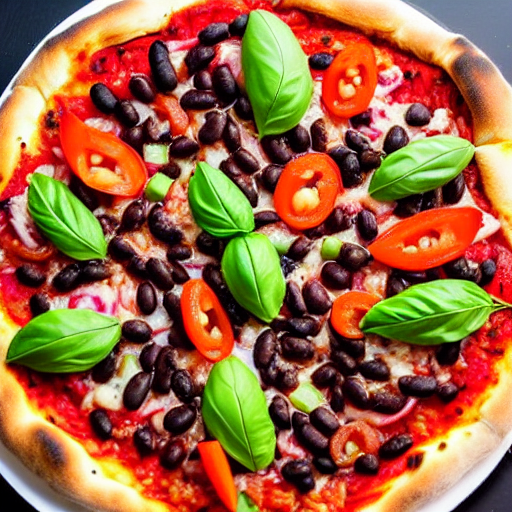 Pizzas de Frijol