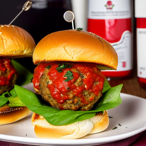 Italian Meatball Burger