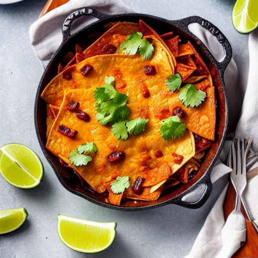 Baked Chilaquiles