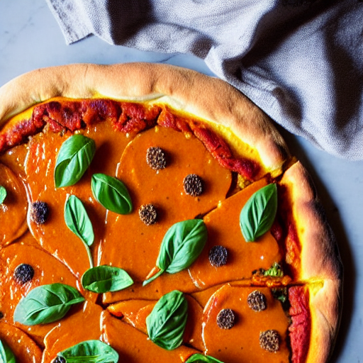 Spiced Pumpkin Pizza