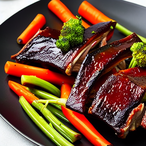 Smoked Elk Ribs