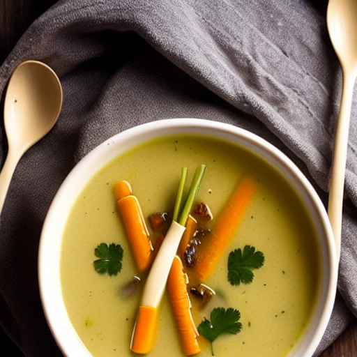 Cattail Root Soup
