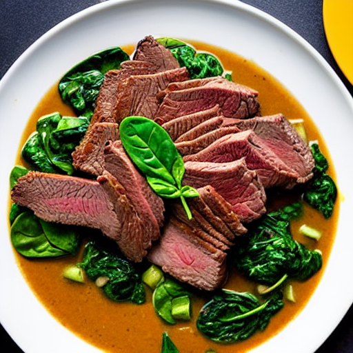 Keto Beef and Spinach