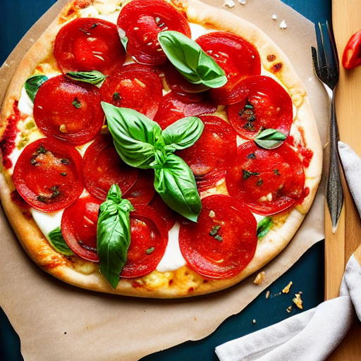 Pizza Margherita Végane