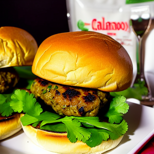 Cilantro and Lime Burger