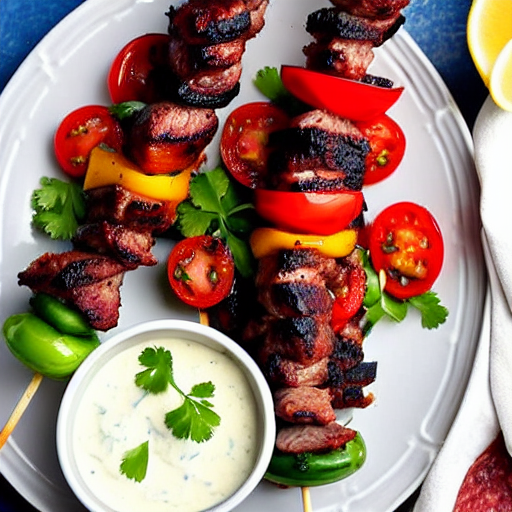 Kebap with Yogurt